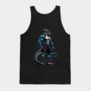 I'm Going To The Gym bodybuillding Gift, Motivation, Workout Gift,Dragon tato Tank Top